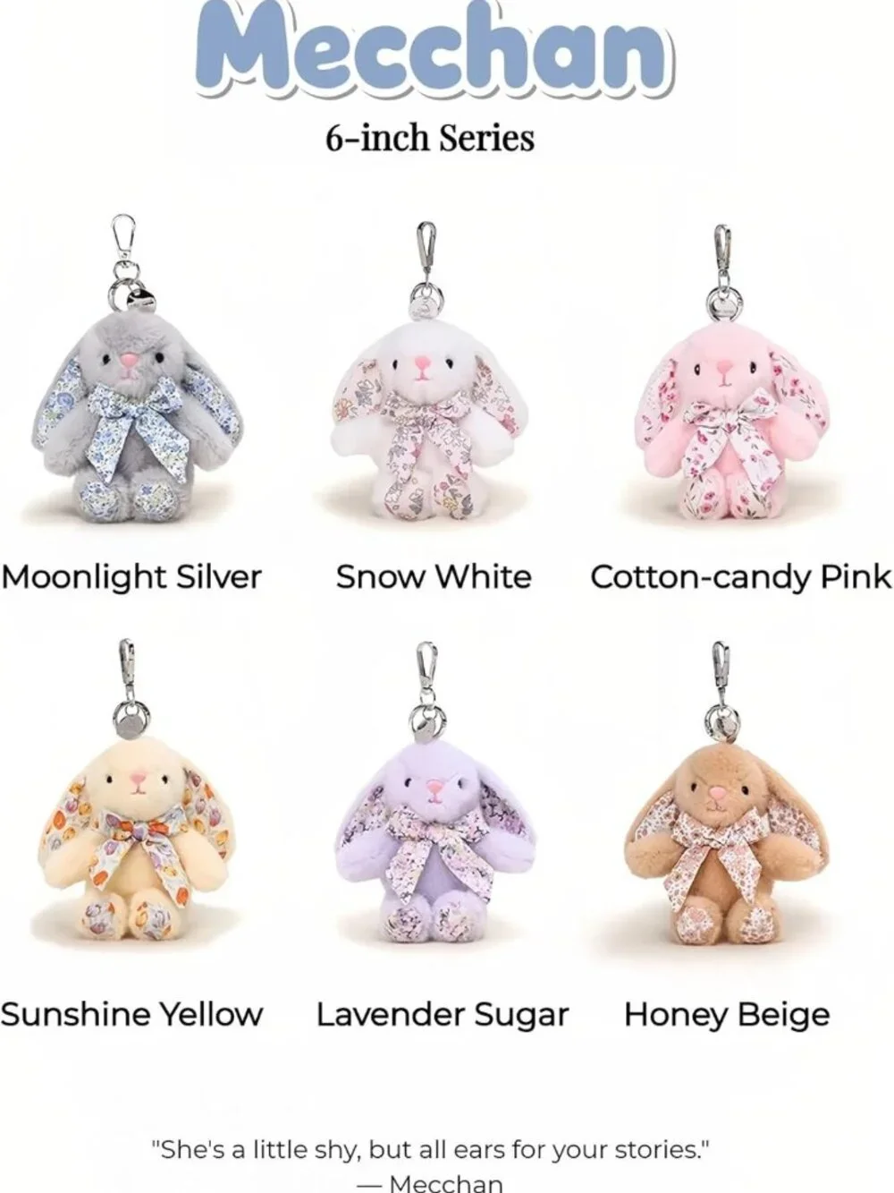 Cute Rabbit Keychain for Backpack | Adorable Bag Charm for Women & Teens